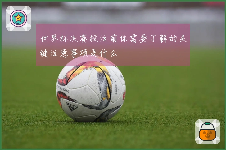 世界杯决赛投注前你需要了解的关键注意事项是什么